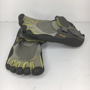 Vibram fivefingers KSO Womens 36/ 6-6.5 green gray